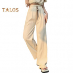 Naiste p&uuml;ksid elastsed k&otilde;rge v&ouml;&ouml;kohaga reguleeritava n&ouml;&ouml;riga pikad p&uuml;ksid &uuml;hev&auml;rvilised sirged laia s&auml;&auml;rega vabaaja p&uuml;ksid igap&auml;evaseks kandmiseks khaki