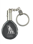 Norwegian Lundehund, Norsk Lundehund - pendant with a photo of a dog, crystal key ring in a gift box, a unique gift by Art-Dog