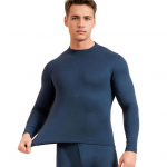 2 tk/komplekt Meeste soe riietus O-kaelusega pikkade varrukatega termiline &uuml;laosa k&otilde;rge v&ouml;&ouml;kohaga pikad p&uuml;ksid, &uuml;hev&auml;rviline Slim Fit, hingav alumine komplekt XL