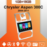 Android Carplay autoraadio Chrysler Aspen 300C jaoks 2004-2011 Multimeediam&auml;ngija peaseade Stereo GPS-navigatsioon BT WIFI 2+32GB 1+16GB