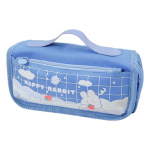 Kaasaskantav multifunktsionaalne t&otilde;mblukuga pliiatsikott Suure mahutavusega kirjatarvete kott koolikodu jaoks roosa