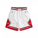 Nike NBA Chicago Bulls Swingman Association Edition Dri-Fit L&uuml;hikesed P&uuml;ksid Valged Meeste Streetwear AJ5592-100 XXL