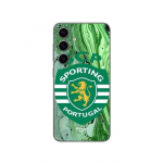 Coque Samsung Galaxy S24 PLUS SCP SPORTING PORTUGAL FOND VERT Maniacase