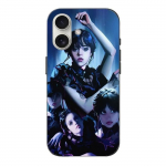 Coque Iphone 16 wednesday Mercredi Addams