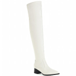 Mood Elegantsed &Uuml;le P&otilde;lve K&otilde;rged Saapad Naiste Kingad Uued 2024 Terava Ninaga Reieni Ulatuvad Saapad Seksikad Mustad Peo Tantsukingad Naised Pluss Suurus 45 39 beež