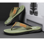 Meeste pl&auml;tud Suvised rannaplatud Meeste vabaaja hingavad paksustatud rannameeste sussid V&auml;litingimustes Zapatillas Hombre meestele EVA 39 heleroheline v&auml;rv