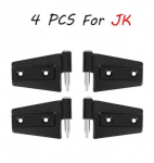 4 tk alumiiniumkattega ukse k&uuml;lgliigend Jeep Wrangler JK JL JT 2007+ jaoks Road Steel Uksehingede komplekt, mitte uksehinge katte dekoratsioon