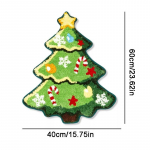 J&otilde;uluvannitoa vaibad Pestavad 40x60cm Du&scaron;imatt J&otilde;uluvannitoa sisustus roheline