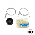 BWR5505 Elektriakna regulaatori remondikomplekt Taga Vasakpoolne Fiat Tipo MK2 356 357 Egea 2015-On 4/5 Uksega 52093915