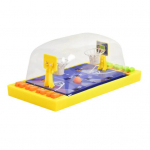 Korvpallilauam&auml;ng 2 m&auml;ngijaga interaktiivne &otilde;petlik s&otilde;rmet&otilde;uke korvpall, m&auml;nguasi mini kollane