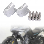 2-osaline k&auml;epideme kinnitusklamber ATV jaoks Moto 450MT MT450 MT 450 CNC black