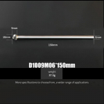 150mm Pikkus 1tk Volframkarbiidist P&ouml;&ouml;rdfiilid Silindriline &Uuml;mar Terav T&uuml;&uuml;p 6mm 8mm 10mm Puidut&ouml;&ouml;tlemine Metalli Freesl&otilde;ikur