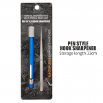 Konksu teritaja, galvaniseeritud teemantteritaja, pliiatsi stiilis ja lameda t&uuml;&uuml;biga, mini, kerge, ussikonksud, kolmekordsed konksud