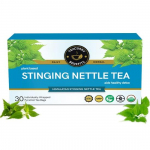 TEACURRY Stinging Nettle Tea (30 Tea Bags, 1 month Pack) - Helps with Kidney Wellness, Level of Sugar - Stinging Nettle Tea