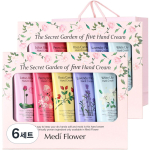 Mediflower The Secret Garden Hand Cream 5-piece set, 250g, 6 sets gray