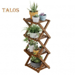 Kokkupandav lillealus, 4-tasandiline, bambusest lilleriiul, kingariiul, X-kujuline lillealus esikusse, r&otilde;dule, elutuppa