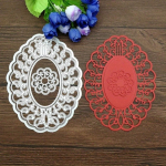 K&auml;sit&ouml;&ouml; metallist l&otilde;ikevormid, l&otilde;igatud vorm, ovaalne lilleline taust, v&auml;ljal&otilde;igete album, paberist k&auml;sit&ouml;&ouml; h&otilde;be