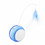 Kassim&auml;nguasjad Elektriline Kassi Pall Nutikas Automaatne Vurr Kassi Kepp Heli Kassi Pall Sulg &Otilde;ngeritv Veerev Pall 9*9*23cm