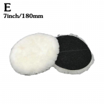 Universaalne autopoleerimispadi 3/4-tolline M10/M14 pehme villa masinale, vahatamispoleerimismasinale, auto kere poleerimisketaste puhastustarvikud