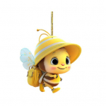 Bee dekoratiivne ripats akr&uuml;&uuml;list rippuv ornament jumalik v&auml;limus erksav&auml;rviline kerge j&otilde;ulupuu ripatsi v&otilde;lu 3