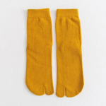 1 paar naiste sokid keskmine toru kaks varvast &uuml;hev&auml;rvilised pehmed k&otilde;rge elastsusega libisemisvastased pahkluu kaitse higi neeldumine s&uuml;gistalvel sokid