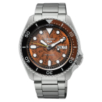 SEIKO 5 Sports Mehaaniline SRPJ47K1 1970 Time Sonar Tribuut Meeste K&auml;ekell SRPJ47 pruun