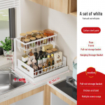 Multifunktsionaalne v&auml;ljat&otilde;mmatav k&ouml;&ouml;gikapp v&uuml;rtside riiul push-pull rack with board