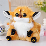 22CM simulatsioon Lemur Plush loomade m&auml;nguasjad Realistlik armas t&auml;idetud ahv Fox Doll pehme padi lastele Poisid S&uuml;nnip&auml;ev Xmas Kingitused 22cm hall v&auml;rv