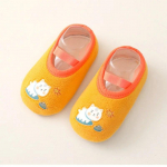 Beebi libisemisvastased sokid Vasts&uuml;ndinu soojad v&otilde;revoodi p&otilde;randakingad kummitallaga lastele Poiss V&auml;ikelapse Jalg T&uuml;drukule Imikule Armsad Laste Sussid XS(6-12Months) oranž