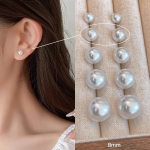 2024 Uue Stiili P&auml;rlk&otilde;rvar&otilde;ngad: Mitmek&uuml;lgsed pikad ja l&uuml;hikesed disainid &ouml;&ouml;turu v&auml;ljas&otilde;itudeks - Trendikad, elegantsed naiste aksessuaarid 8mm pearl earrings
