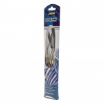 Set de couteaux &agrave; peindre - PEBEO - 3 pi&egrave;ces - Lame en acier inoxydable - Manche en bois - 3 formes vari&eacute;es