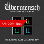G-DRAAKON (Suur pauk) - 3. album &Uuml;bermensch MINI JEWEL versioon 1(NFC) Random 1pcs