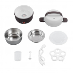 2 kihti Elektriline Soojendusega L&otilde;unakarp Kaasaskantav Elektriline Soojendusega Bento L&otilde;unakarp Toidu S&auml;ilitus Soojendi L lilla