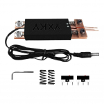 Mini punktkeevitaja sisseehitatud l&uuml;litiga automaatne k&auml;ivitus keevitusmasin k&auml;eshoitav punktkeevituspliiats 18650 aku jaoks k&auml;ivituskeevitus must