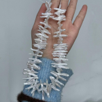 Hambaork Pearl 4,5x30mm ebakorrap&auml;rased helmed ehete valmistamiseks DIY k&auml;ev&otilde;ru k&otilde;rvar&otilde;ngad kaelakee tarvik 4.5x30mm