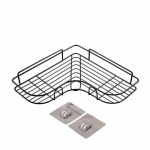 Vannitoa riiul, du&scaron;&scaron;, seinakinnitus &scaron;ampoonihoidik koos iminapaga, ilma puurimiseta K&ouml;&ouml;k hoiuruum Vannitoa tarvikud 26x26x5cm