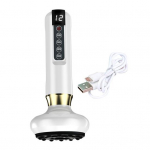 Tselluliidi masseerija jalgadele Tselluliidieemaldaja Juhtmeta laetav tselluliiti v&auml;hendav rull vibreeriv kehavormimismasin valge