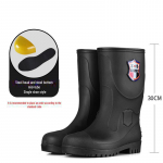 Piiri&uuml;lesed terasest varbaga t&ouml;&ouml;stuslikud puuvillased vihmasaapad - &Otilde;li-, happe- ja leelisekindlad, l&ouml;&ouml;gikindlad, torkekindlad, &uuml;leujutuskindlad veejalatsid 36