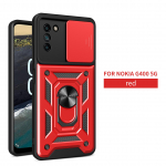 P&otilde;rutuskindel soomus&uuml;mbris Nokia X100 G400 G22 G21 G20 G10 G11 kaamera objektiivi kaitsefond Nokia C31 C30 C21Plus C110 C20 jaoks For Nokia X100 hall v&auml;rv