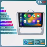 Ossuret 2din Androidi Autoraadio Ford Focus 2 2004 - 2011 Exi Auto jaoks Multimeedia Video M&auml;ngija GPS Nav Peaseade Carplay Intelligentne 4G WIFI P3CP S 4Core 2G 64G AI