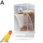 No Mess Bird Feeders Automaatne papagoi s&ouml;&ouml;tja Joogiseemned papagoidele Akr&uuml;&uuml;l Aksessuaarid Con G2D6 transparent-1pcs