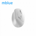 MEIZU mblue M206 Pro 2.4G juhtmevaba hiir vertikaalne h&auml;&auml;letu hiir 4000DPI 580mAh hiir MacBookile Windowsile valge valge