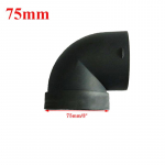 42mm/60mm/75mm/90mm &Otilde;hutusavad Voolik T Y L K&uuml;ljetoru Webasto Diisel-Parkimisk&uuml;ttekeha V&auml;ljalaske Heitgaasiliitmik &Uuml;hendusmuhv 75mm Type B