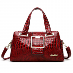 Keskealiste naiste kott Lihtne atmosf&auml;&auml;r &Uuml;he &otilde;la Ristkehakott Moodne Kaasaskantav Emakott punane