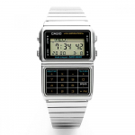 Casio Dbc 611 1df Dbc 611 1 andmepank Digital Square Vintage Retro Telemo avalik metallist k&auml;ekell DBC-611-1DF