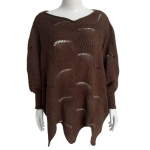 JKASHDK naiste moodsad s&uuml;gistalvised vabaaja kampsunid pikkade varrukatega O-kaelusega M kohv