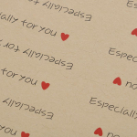 100 tk, spetsiaalselt teile m&otilde;eldud j&otilde;upaberist kleebis Scrapbooking Labels kinkekleebis