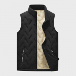 P&ouml;&ouml;ratav s&uuml;gis- ja talve lambanahast vest keskealistele meestele - paksendatud, pluss samet, ideaalne vanaisale. 5XL