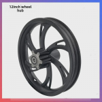 12/14 tolli elektriratas kokkupandav esiratta rumm ketaspiduri ja alumiiniumveljega 12 inch