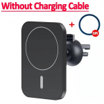 Magnetilised juhtmevabad laadijad auto &otilde;hutusava alusega telefonihoidik mini kiirlaadimisjaam iPhone 12 13 14 15 Pro Max jaoks macsafe